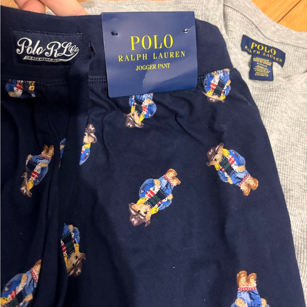 Polo by Ralph Lauren Gray and Navy Sleepwear for mens - Picture 6 of 9